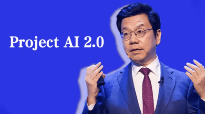 Kai-Fu Lee thành lập Project Al 2.0 từng giữ vị trí chủ tịch Google Trung Quốc. Ảnh: Nikkei